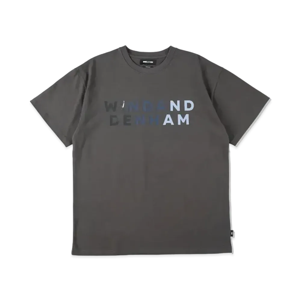 WIND AND SEA x DENHAM (Wind and Denham) Tee "Charcoal"