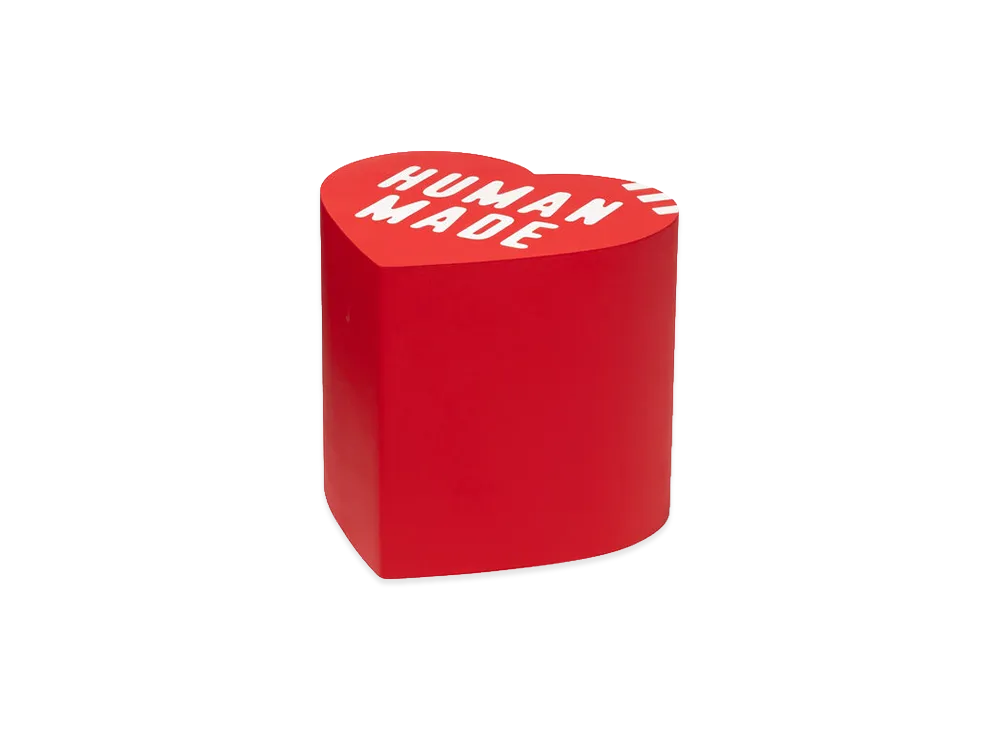 HUMAN MADE Heart Urethane Stool "Red"