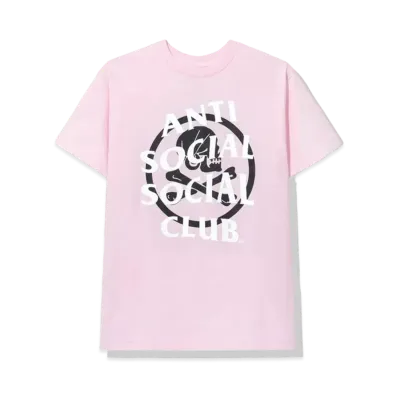 ANTI SOCIAL SOCIAL CLUB x Neighborhood Cambered Tee "Pink" (FW20)