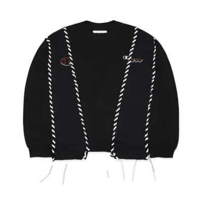 DISCOVERED WIDE CHAMP SWEAT (SNKRDUNK EXCLUSIVE) "BLACK"