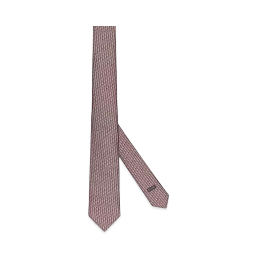 Dior Oblique Tie Silk "Plum"