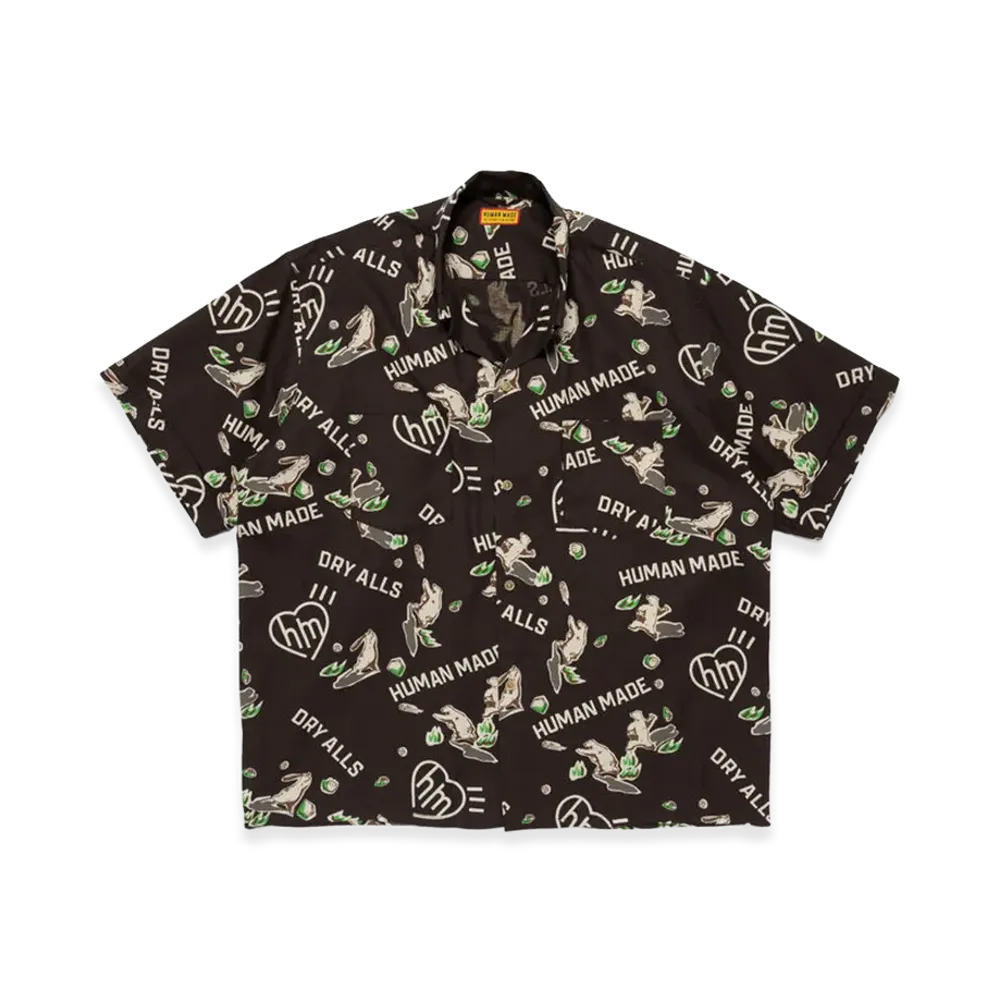 HUMAN MADE Printed Shirt "Black"