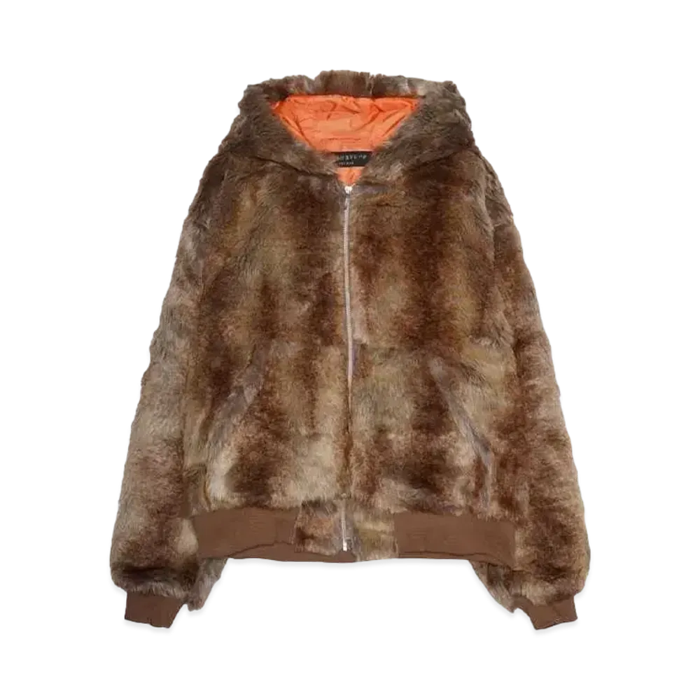 F-LAGSTUF-F FUR ACTIVE PARKA "BROWN"