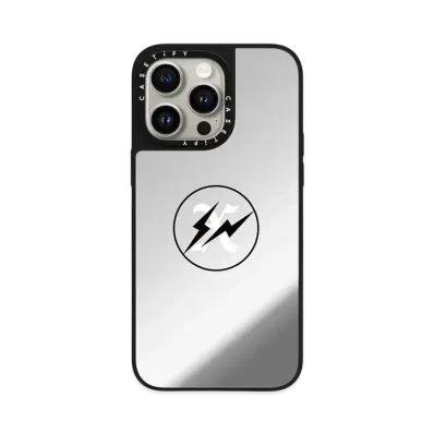 GOD SELECTION XXX x fragment design x CASETiFY 10th Logo Black Case Apple "Mirror"