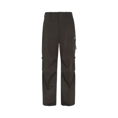 FENDI Men's Gabardine Pants "Green"