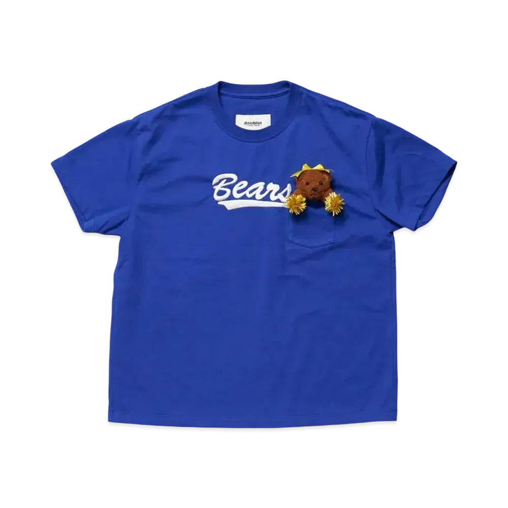 doublet Cheerleading Bear T-Shirt "Blue"