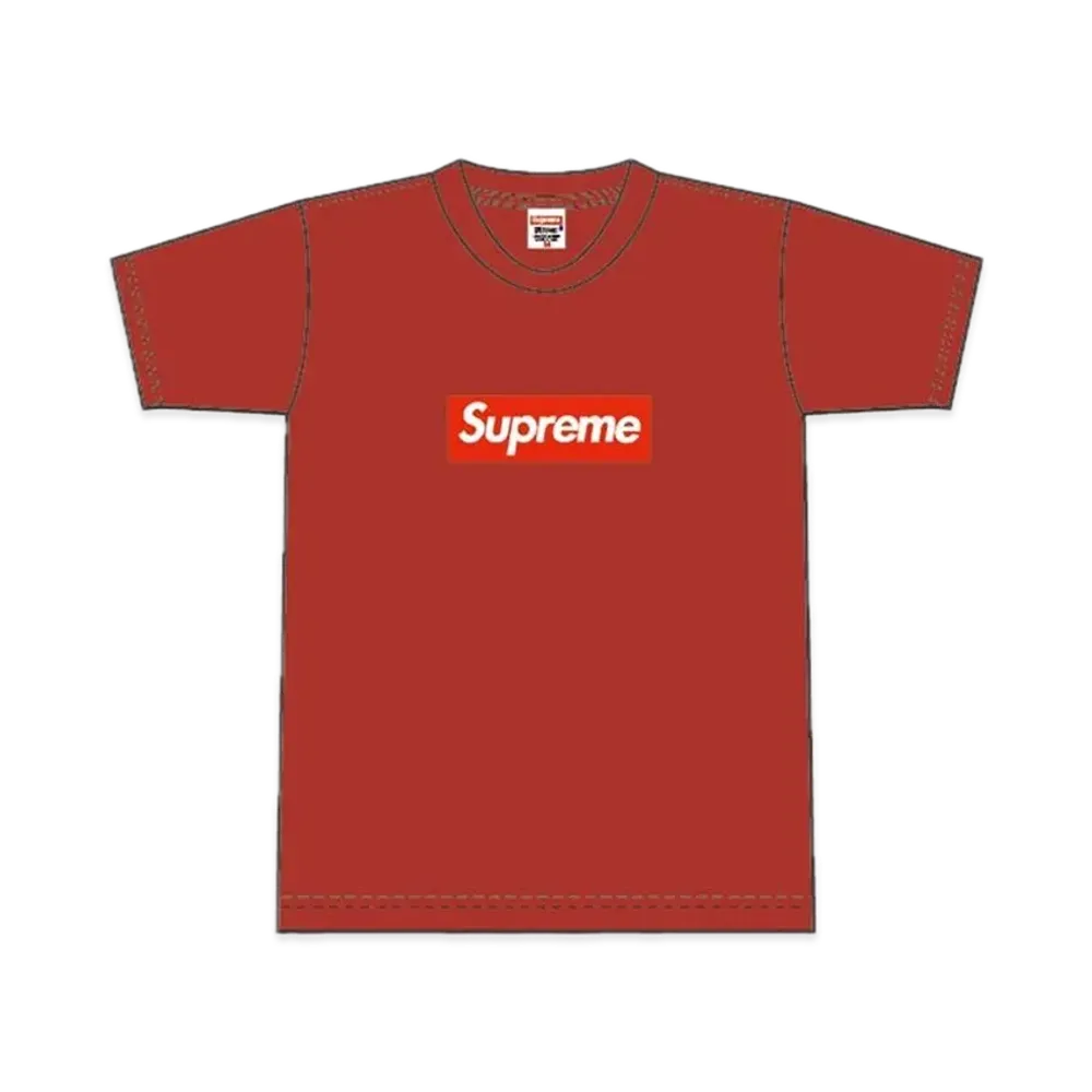 シュプリーム 20th アニバーサリー ボックス ロゴ Tシャツ "レッド"