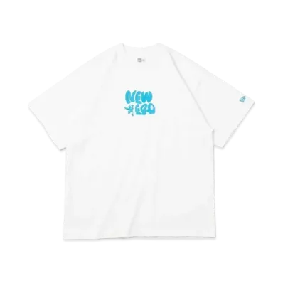 NEW ERA x Coin Parking Delivery Shortsleeve Oversized Cotton Tee Shirai-San "White"