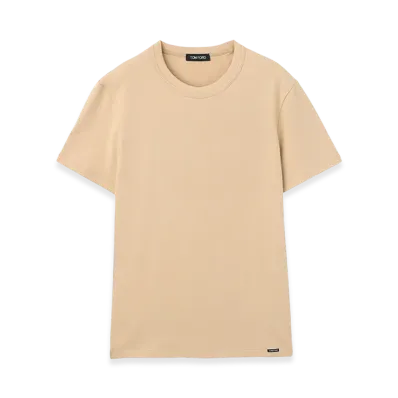 TOM FORD Crewneck Tee "Nude1"