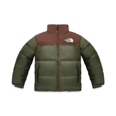The North Face 1996 Eco Nuptse Jacket - 24FW "Dark Khaki"