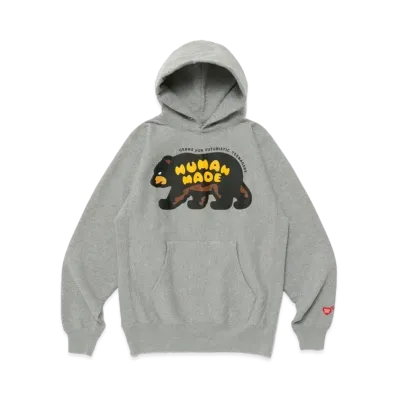 HUMAN MADE Heavyweight Hoodie #1 "Gray"