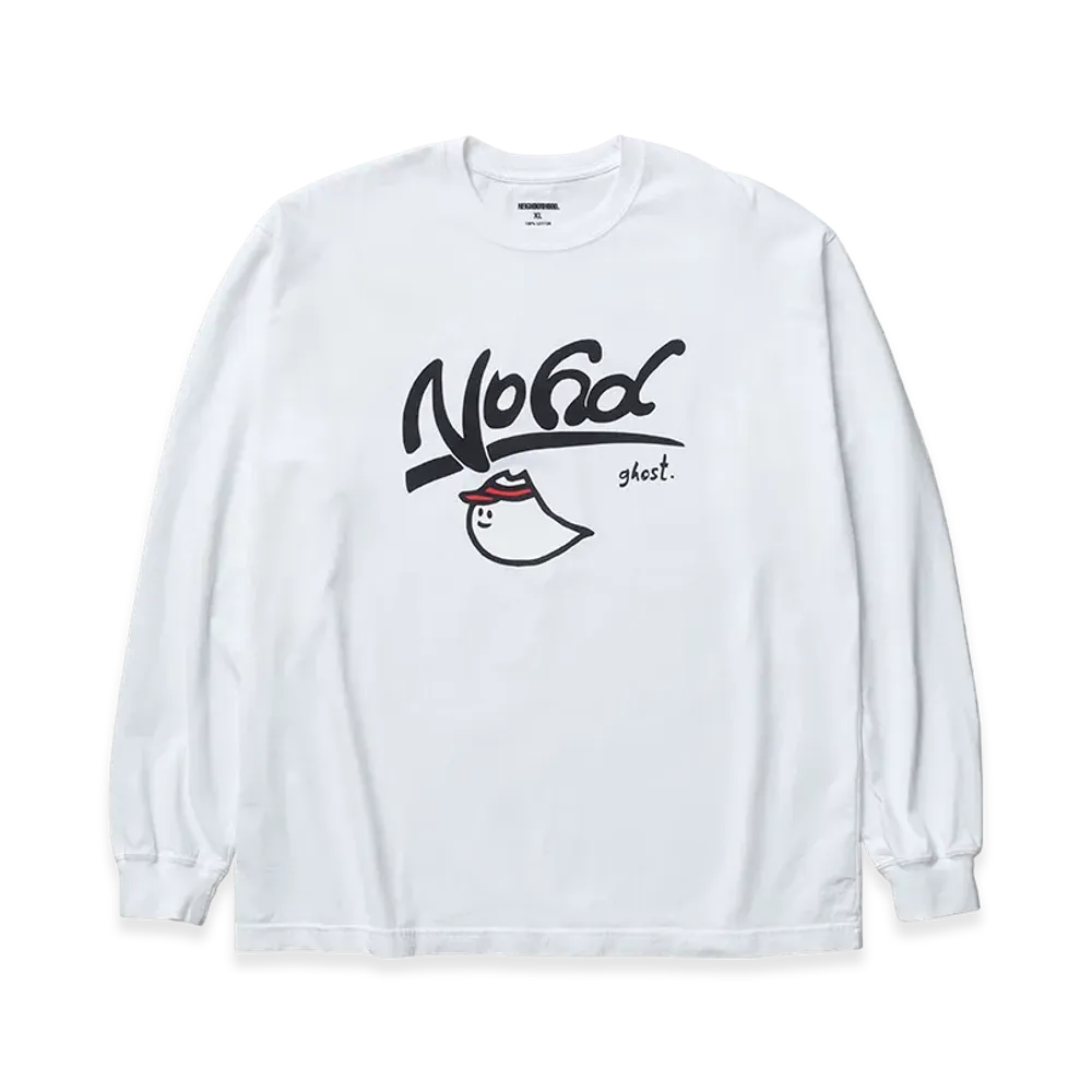 NEIGHBORHOOD NH . Tee LS-9 "White"