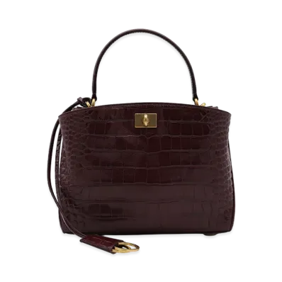 BALENCIAGA Women's Bags "Dark Burgundy"