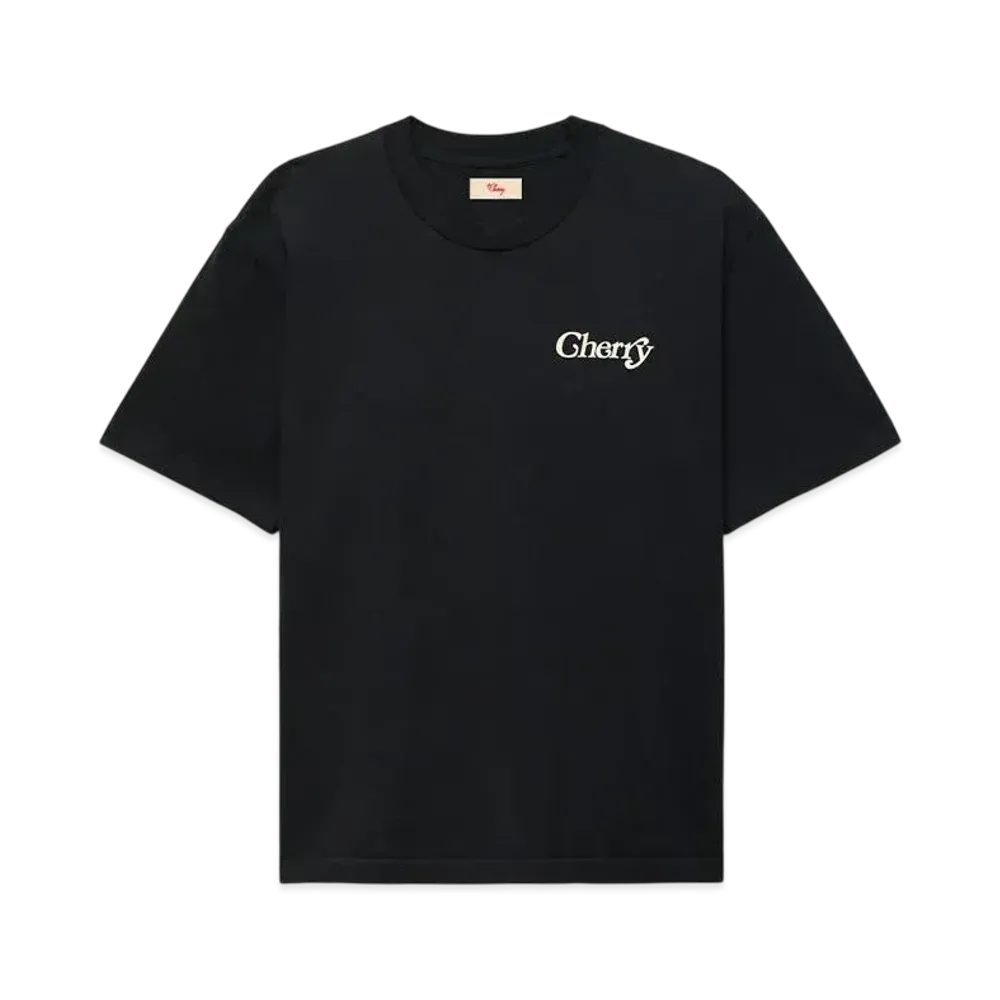 Girls Don't Cry x Cherry Los Angeles Angel Classic Pocket T-Shirt "Black"