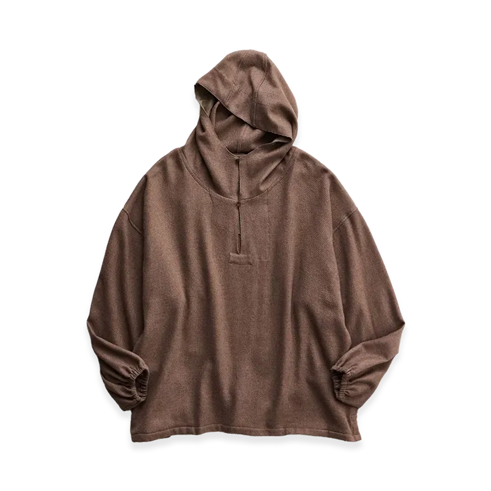 NICENESS Lanegan Cashmere Tweed Snow Parka "Mocha"