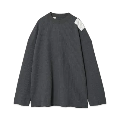 N.HOOLYWOOD Crewneck Long Sleeve "Charcoal"