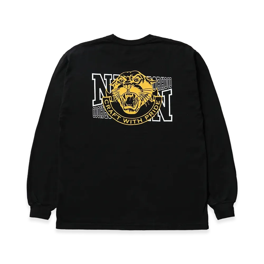 NEIGHBORHOOD NH 252 Spot . Tee LS-2 "Black"