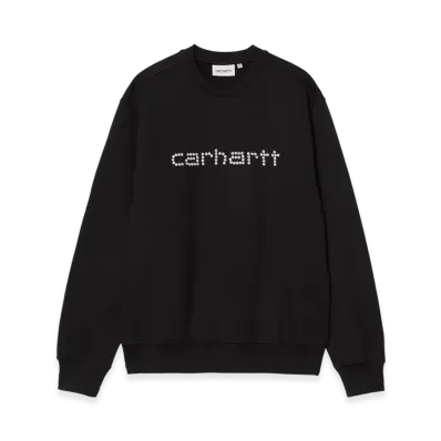 Carhartt WIP Rivet Script Sweat "Black"