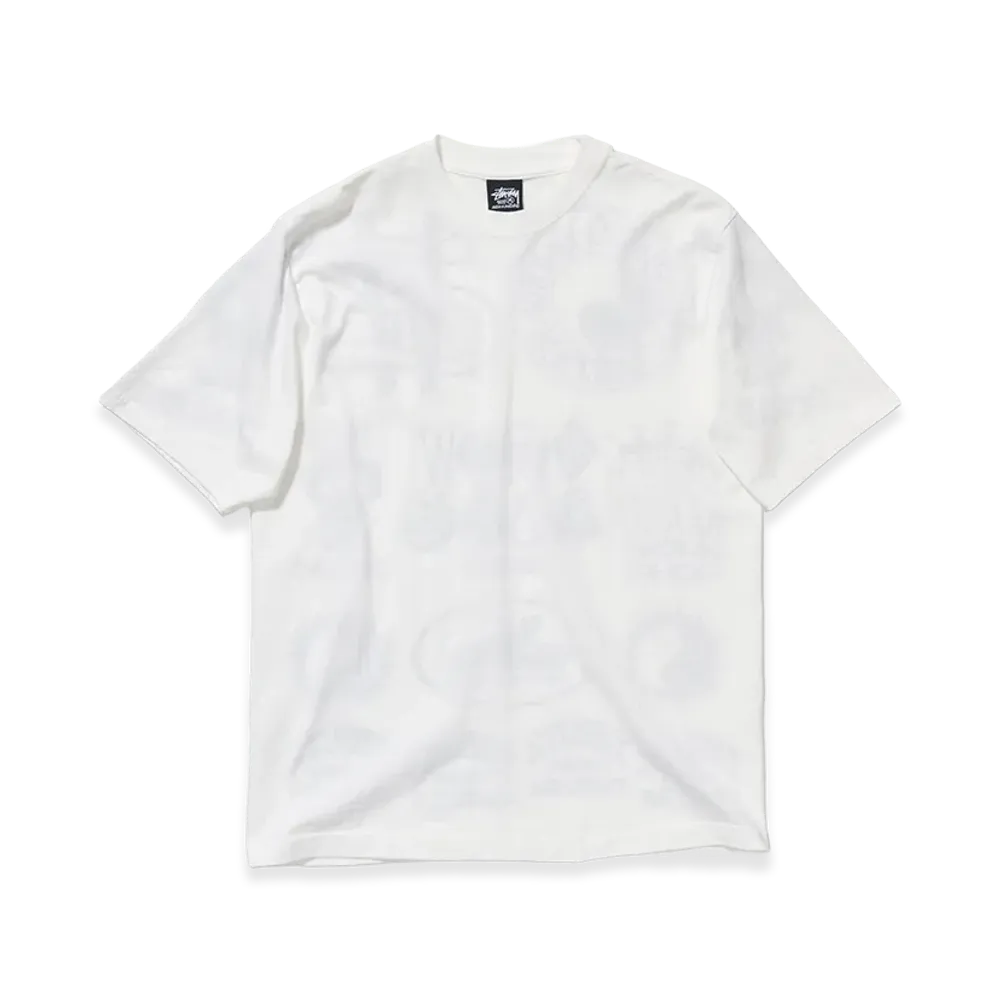 OUR LEGACY Work Shop x Stussy OL Icons Pig. Dyed Tee "Natural"