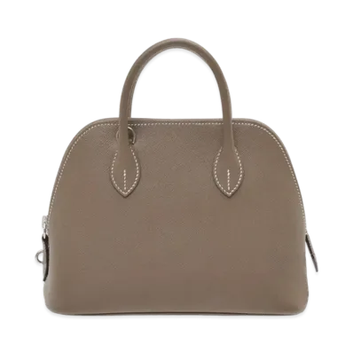 Hermes Bolide 1923 Veau Epsom "Etoupe/Silver"