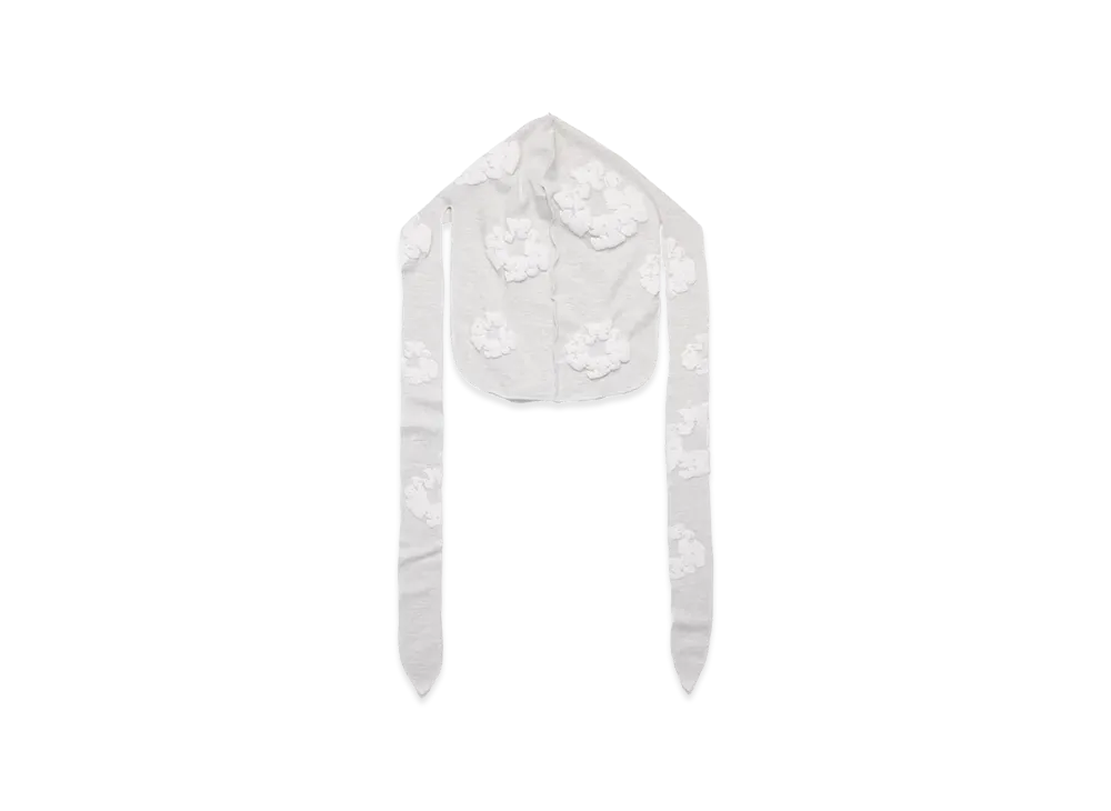DENIM TEARS Thermal Cotton Wreath Durag "Grey"