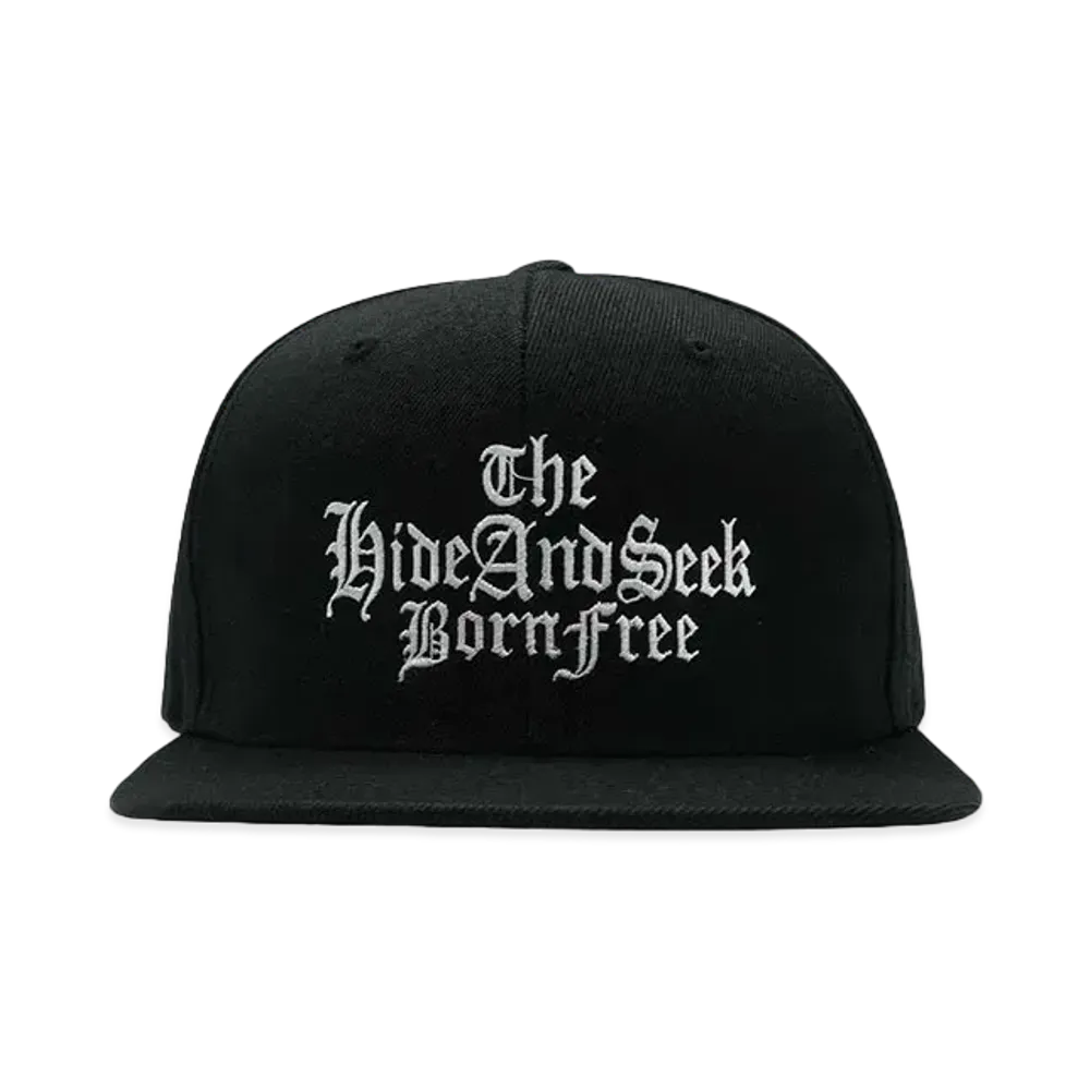 Hide and Seek The H&S Baseball CAP(24ss) "BLACK"