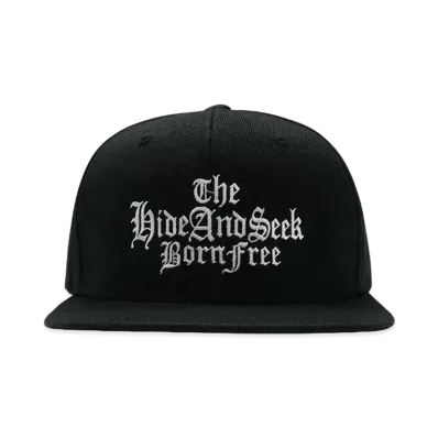 Hide and Seek The H&S Baseball CAP(24ss) "BLACK"