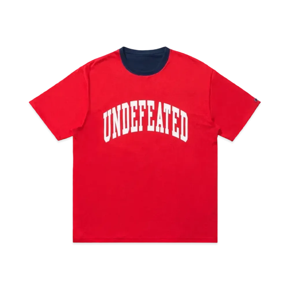 UNDEFEATED REVERSIBLE S/S TEE - 10046 "Red"