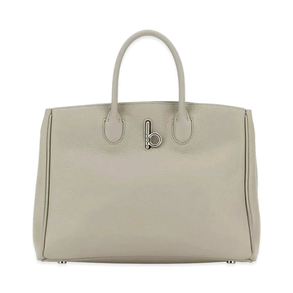 Burberry Women's Rocking Horse Tote "Gray"
