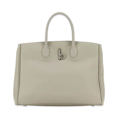 Burberry Women's Rocking Horse Tote "Gray"