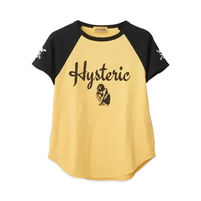 HYSTERIC GLAMOUR Hysteric Lounge NYC Tee "Yellow"