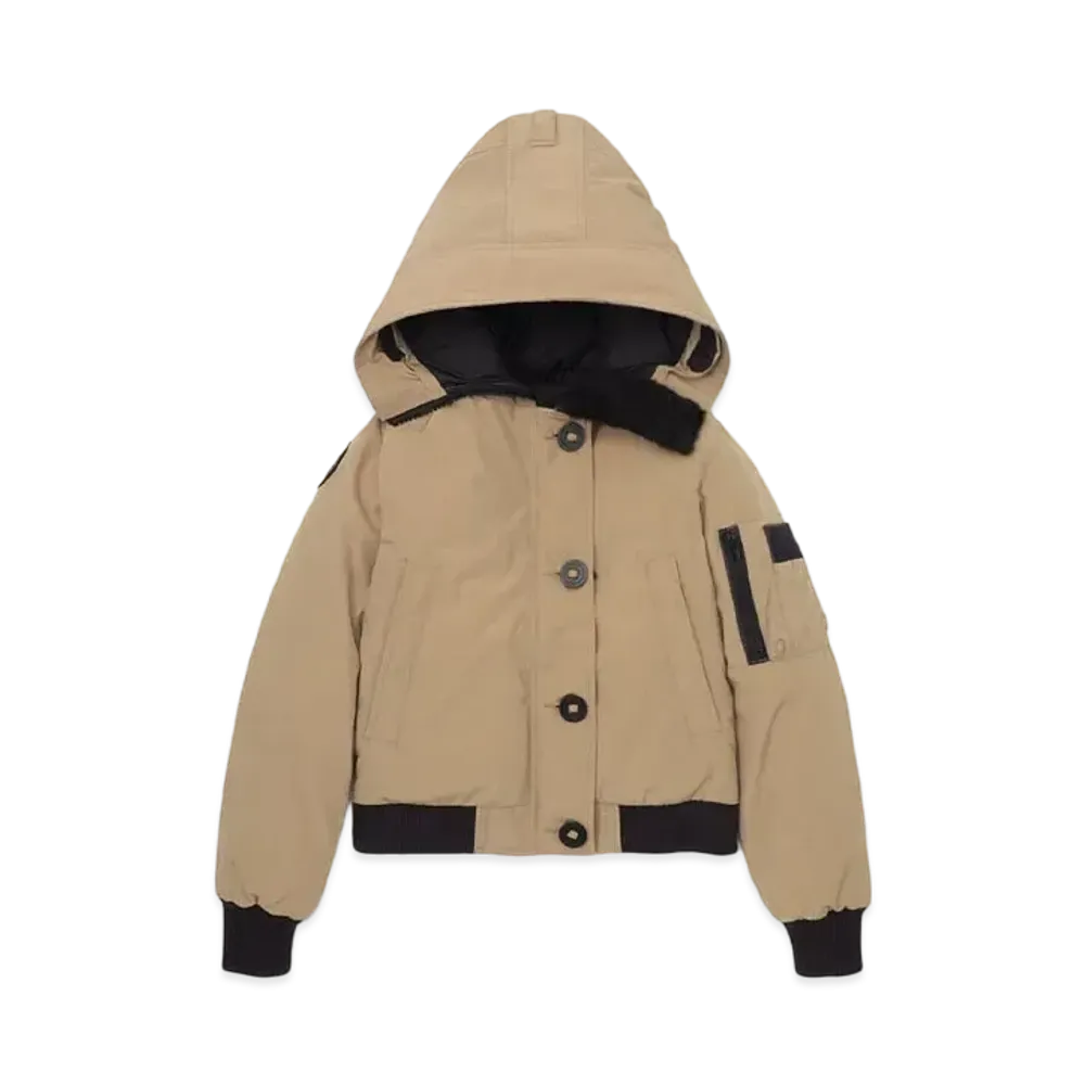 CANADA GOOSE Labrador Bomber Black Label "Tan"