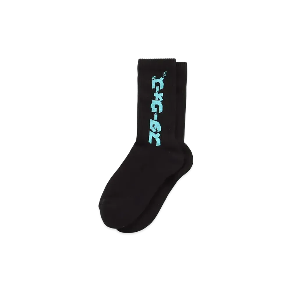 atmos x STAR WARS Katakana Logo Socks "Black"