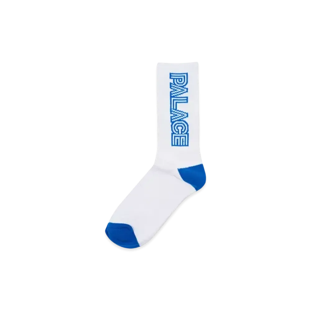 PALACE U-Top Sock "White"