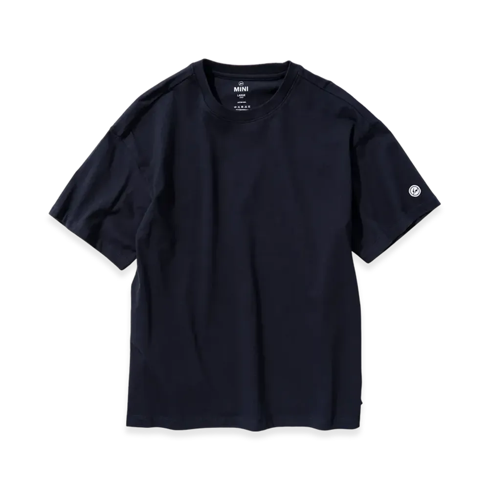 FRGMTMINI Logo Patch T-Shirt "Navy"