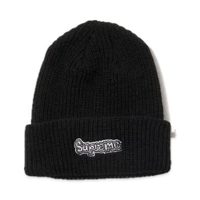 Supreme Gonz Logo Beanie "Black"
