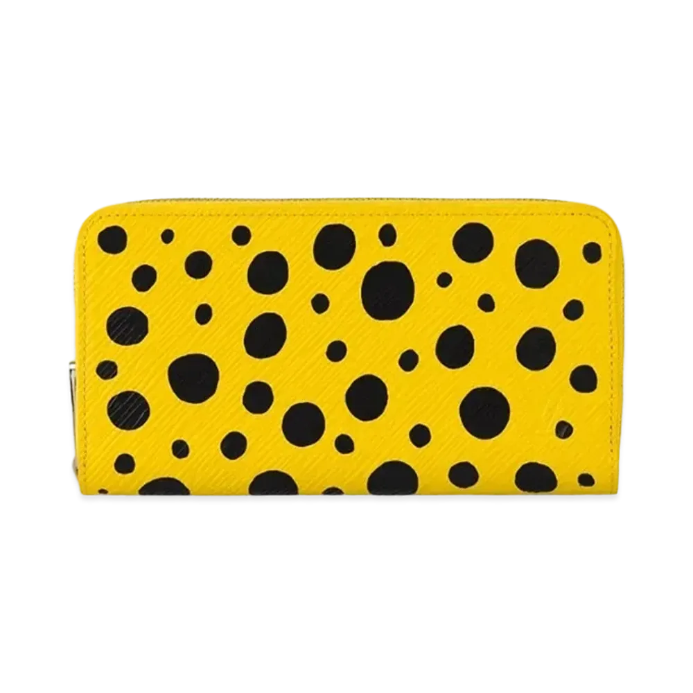 Louis Vuitton x Yayoi Kusama Zippy Wallet Epi Leather Infinity Dots "Jaune/Noir"