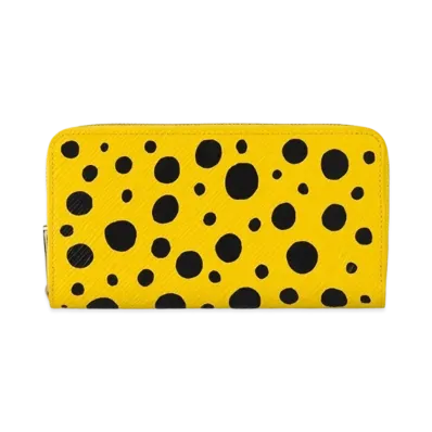 Louis Vuitton x Yayoi Kusama Zippy Wallet Epi Leather Infinity Dots "Jaune/Noir"