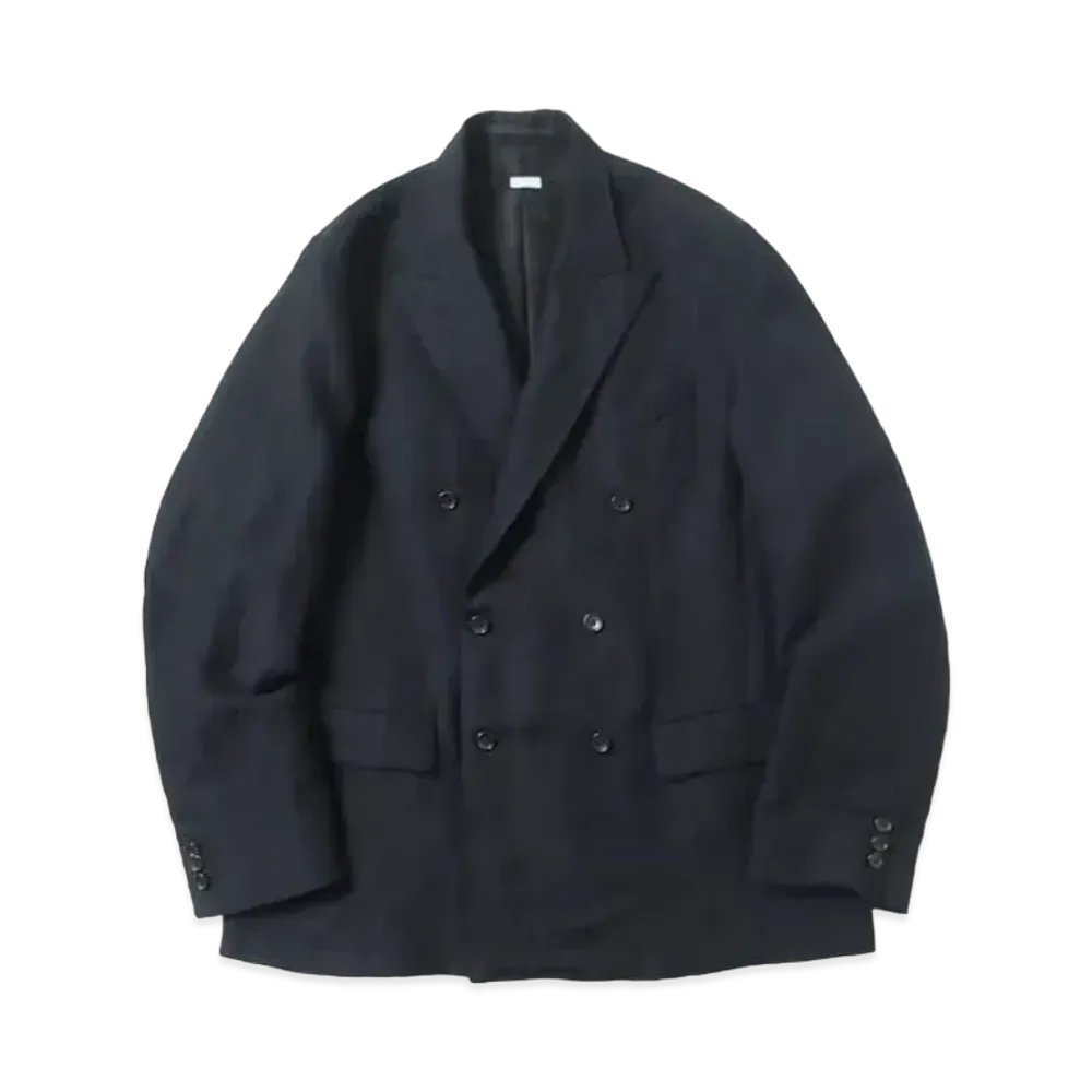 A.PRESSE Double Breasted Jacket "Navy"