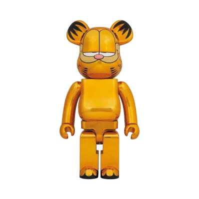 Bearbrick GARFIELD GOLD CHROME Ver. 1000%