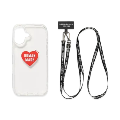 HUMAN MADE HM Iphone 16 Case "Black"