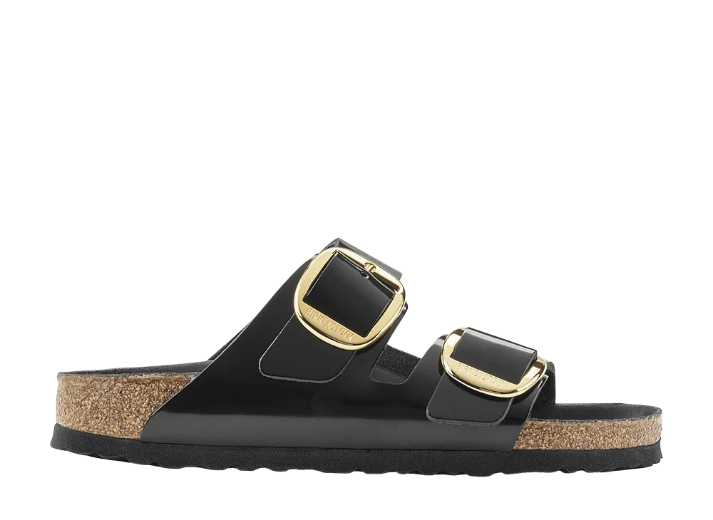 BIRKENSTOCK Women's Arizona Big Buckle "High-Shine Black"