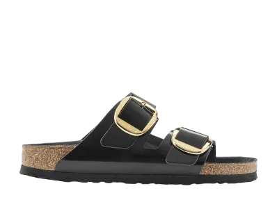 BIRKENSTOCK Women's Arizona Big Buckle "High-Shine Black"