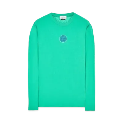 Stone Island 20793 COTTON JERSEY 'ULTRA INSTITUTIONAL TWO' PRINT_REGULAR FIT "Green"