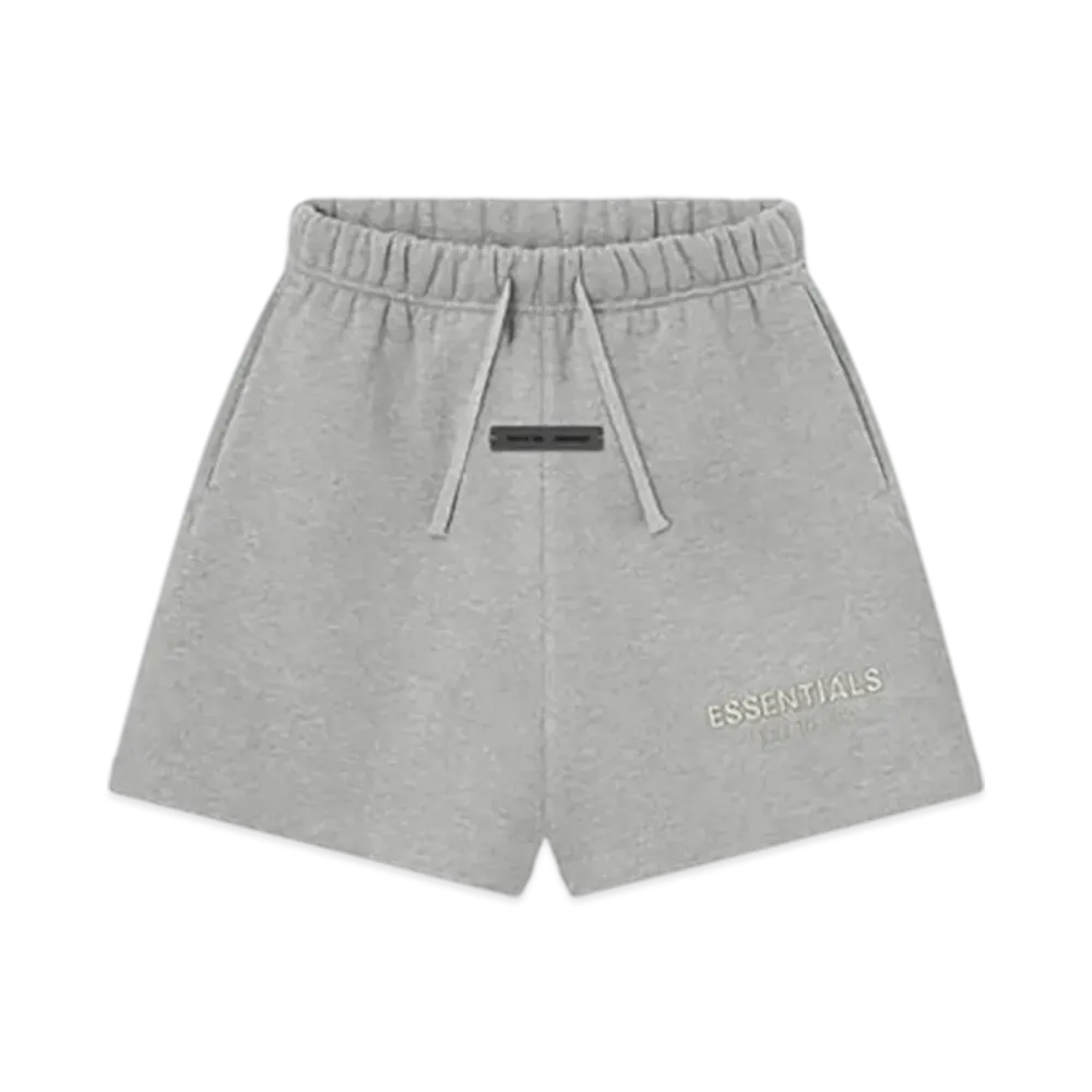 FEAR OF GOD ESSENTIALS Kids Classic Fleece Sweatshort "Concrete Heather"