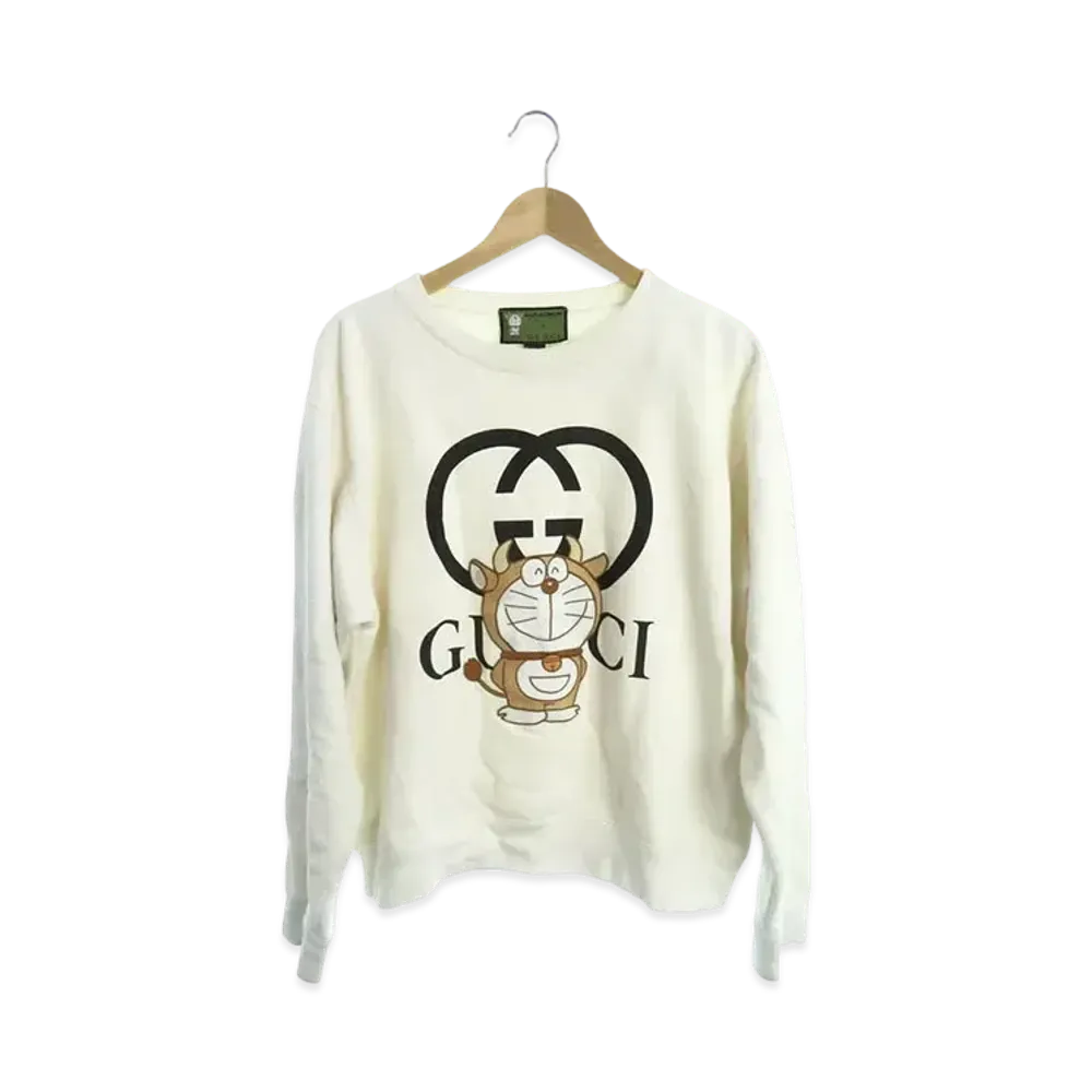 GUCCI x Doraemon Crewneck Sweatshirt "White"