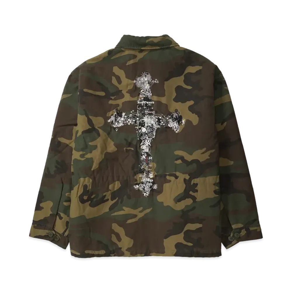 Supreme AOI Cross M52 Jacket "Woodland Camo"