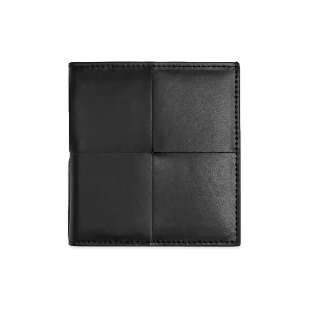Bottega Veneta Cassette Slim Bi-fold Wallet "Black"