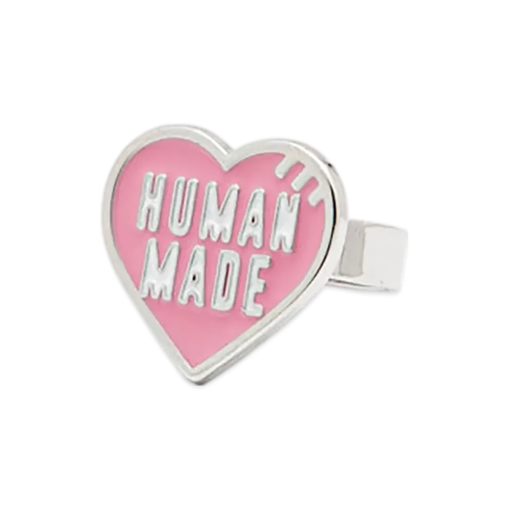 HUMAN MADE Heart Ring "Pink" HM29GD155