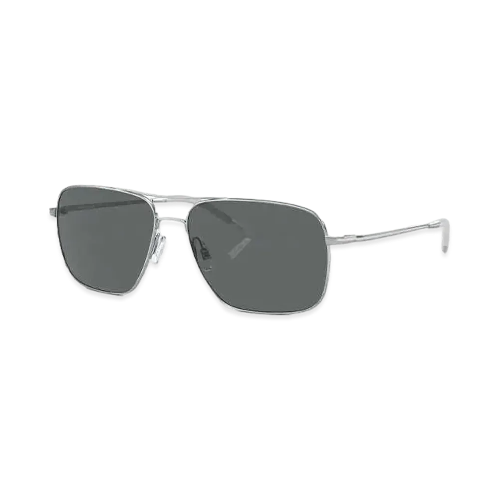 OLIVER PEOPLES Clifton "Silver/Dark Grey Polar"